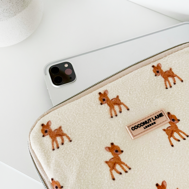Fleecy Fawn iPad Sleeve