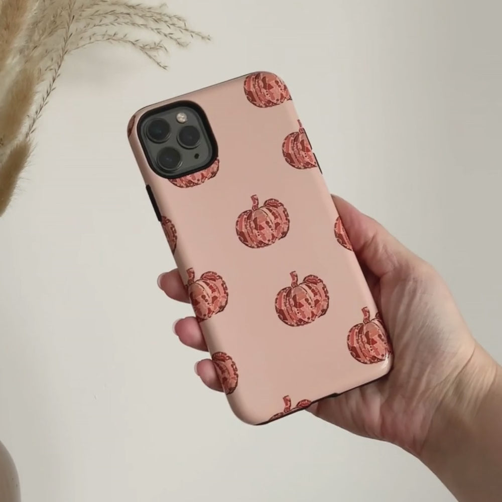 Tough Phone Case - Abstract Pumpkins