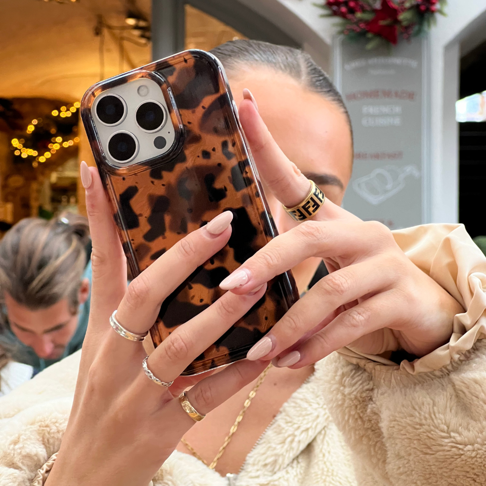 NEW - Leopard Tort Phone Case