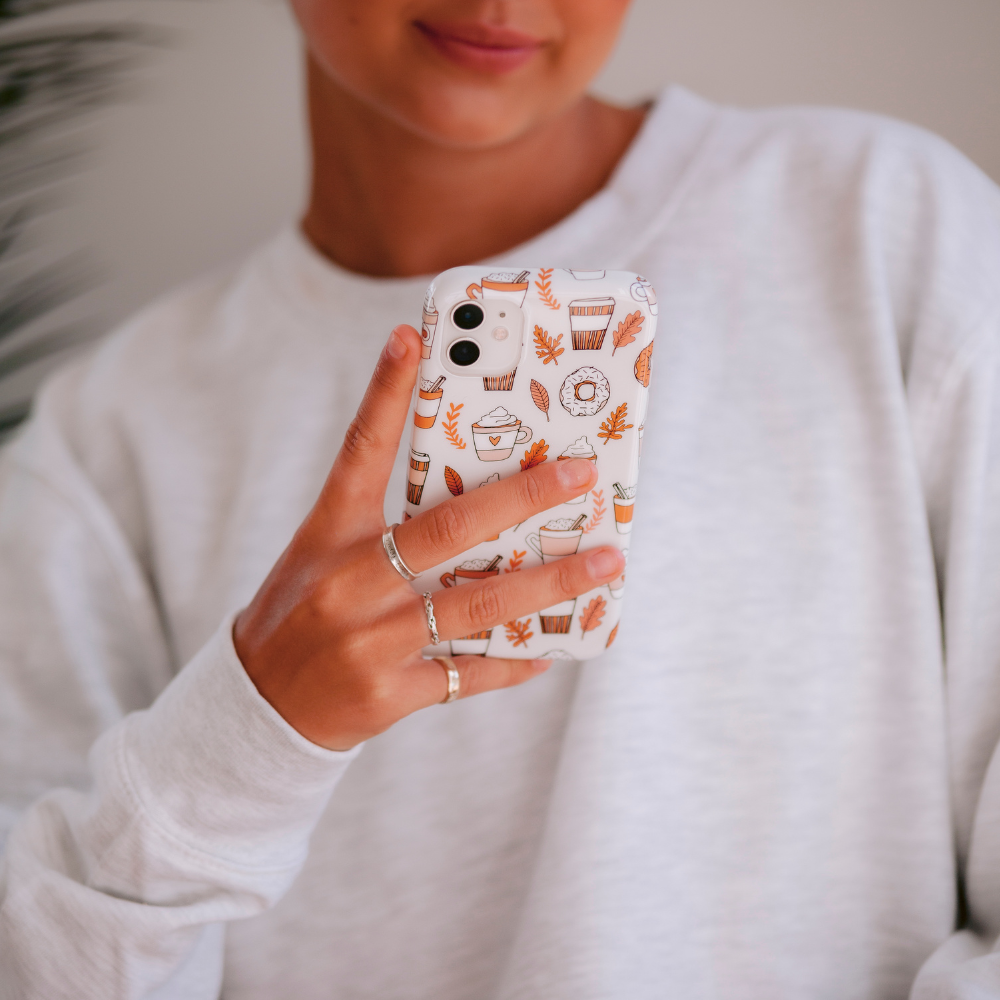 Autumn Spiced Latte Phone Case